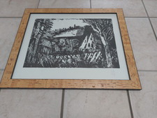 Bild Sieger Köder - Hohenberg - signierter Druck - 1979 - sehr wertig gerahmt