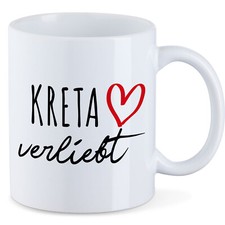 Kaffeetasse Kreta verliebt
