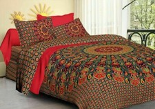 Indischer Mandala Bettbezug