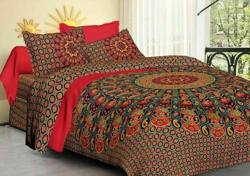 Indischer mandala bettbezug - indischer,