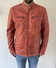 Tazzio Lederjacke Herren Biker Jacke Echtleder Neu