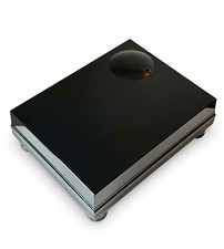 NEW 2nd Gen Black Dust Cover for Technics SL-1200 SL-1210 - 90° Hinges MK GR PLX