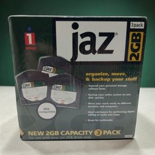 New 3-Pack Genuine Iomega Jaz