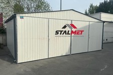 Blechgarage 6x5,5x2,55m