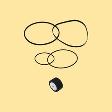 Riemen Andruckrolle = Kit 1