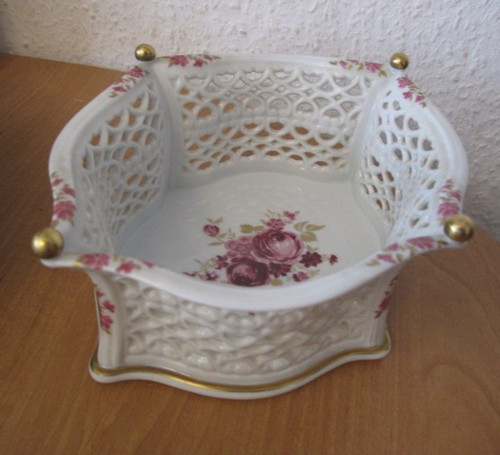 Porzellan schale korb - schale,
