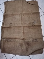 Alter Jutesack, Zuckersack, mit Aufdruck SÜDZUCKER