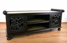 Rattansideboard, Highboard