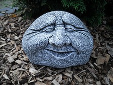 Steinfigur Steingesicht