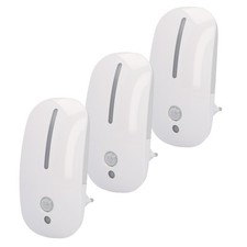 LED-Nachtlicht 3er Set mit Bewegungsmelder und Dämmerungssensor für Steckdose