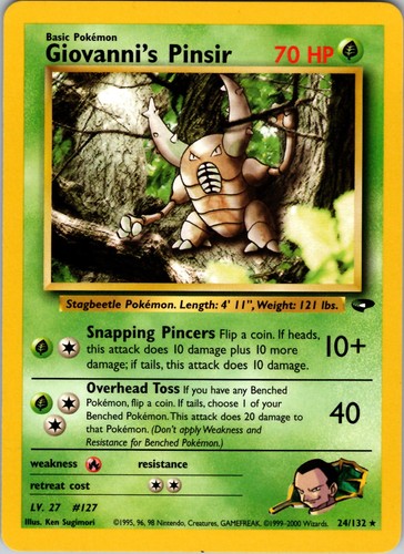 Giovanni pinsir unlimited - pinsir,