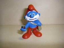 20729 Papaschlumpf mit Tasche Schleich Peyo Made in Germany Schlümpfe Smurfs