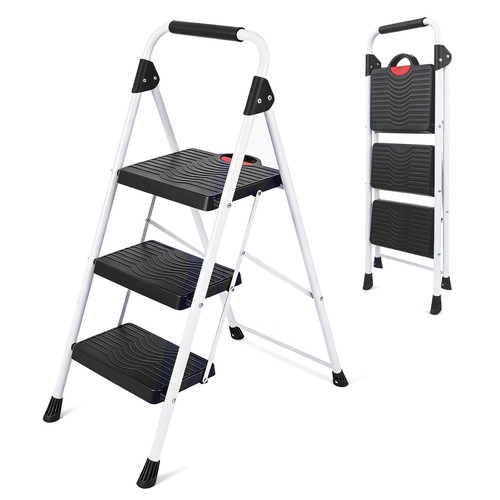 Stufen trittleiter klappbar - 3-stufen,