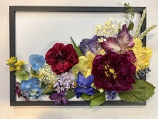 Bild mit echten - , trockenblumen