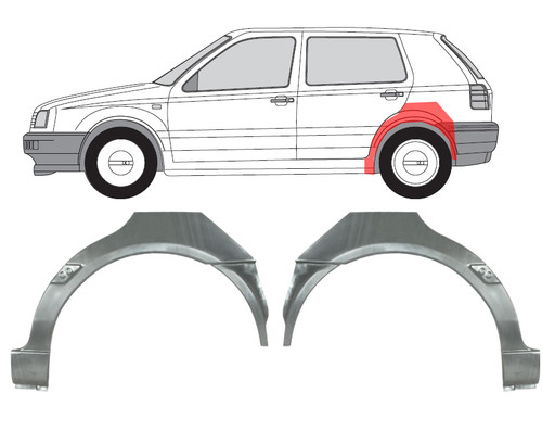 Für volkswagen golf 1992 - für,