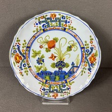 Faenza Garofano CACF Speiseteller Essteller Teller, Ø 21 cm, handbemalt (37a)