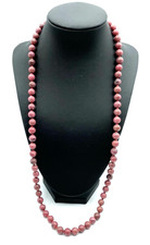 75 cm lange Rhodonit Perlen Ø