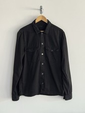 Allsaints "Spotter" Overshirt / Shacket Shirt schwarz Large
