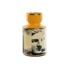 Vase Home ESPRIT Gelb Schwarz