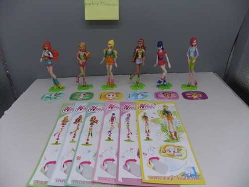 Winx club komplettsatz mit - club,