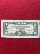 20 deutsche mark schein, Serie