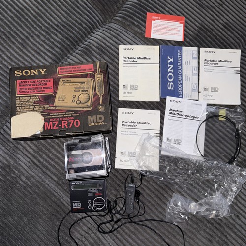 Sony minidisk - minidisk, walkman
