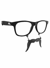 Bling Partybrille - Lustige Brille mit Bart