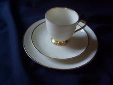 Fürstenberg Sammelgedeck Sammeltasse Elfenbein Goldrand !