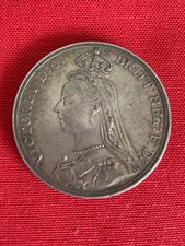 Silbermünze British Crown