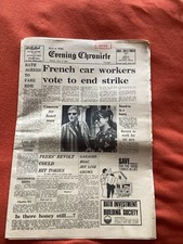 Französische Auto Streikbad