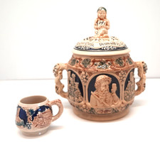 Wekara Handarbeit Bowle Topf 5 Liter Steingut Nr. 500 A Motive laut Bildern