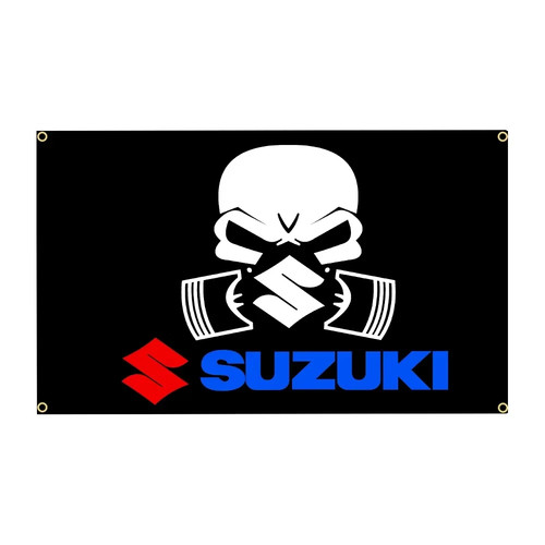 Suzuki skull gasmaske logo - gasmaske,