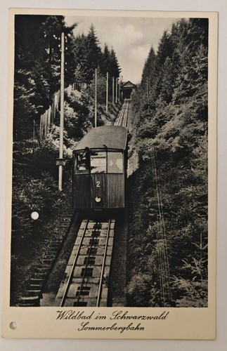 Bad wildbad sommerbergbahn - ak,