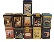 teedosen blech eckig vintage