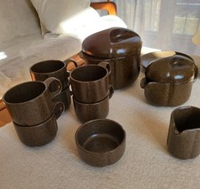 Rosenthal Kaffee-/ Teeservice, " Form ohne Namen", Modell Silija. Mid-Century