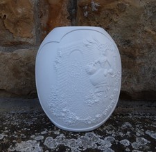 ***VINTAGE BLUMENVASE*FISCHMAUL~VASE*KAISER PORZELLAN*AK*M. FREY*MÄRCHENMOTIV***