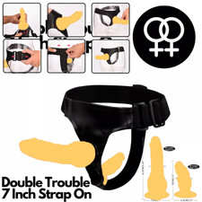 Double Strap-On 13 cm/10 cm