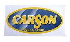Carson Modellsport Logo Aufkleber Sticker Bogen Groß 32 x 15 cm NEU