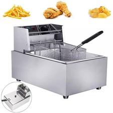 Friteuse 2500W 10L Edelstahl
