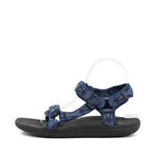 Teva Damen Terra FI Lite Sandalen Blau Schwarz Textil Universal Outdoor EU 40