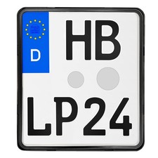 Motorrad Kennzeichenhalter 180x200 Nummernschildhalter Kennzeichenhalterung