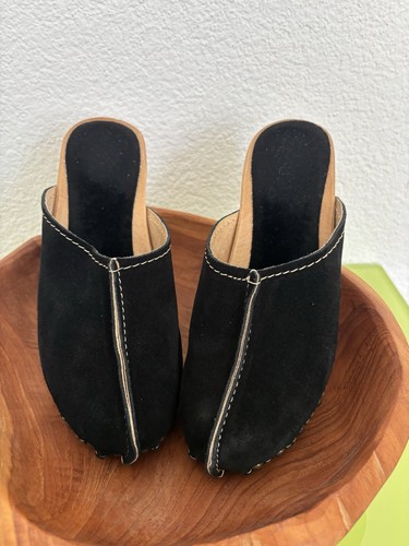 Clogs echt leder schuhe - leder, ,schuhe