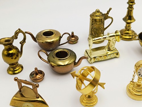 Vintage messing miniaturen - vintage,