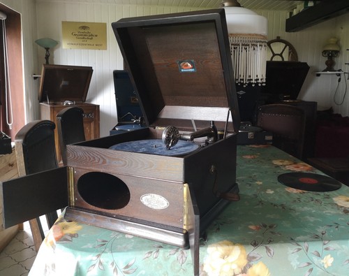 Orig tischgrammophon deutsche - orig,