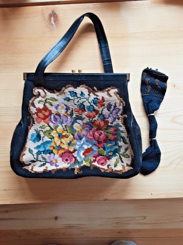 Vintage gobelin handtasche - vintage/,