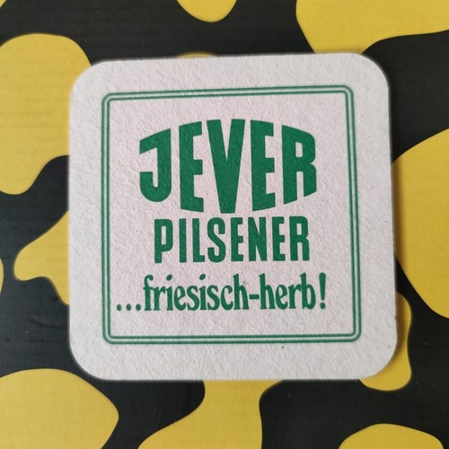 Alter bierdeckel jever - bierdeckel,