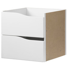 Kallax Ikea Einsatz mit 2