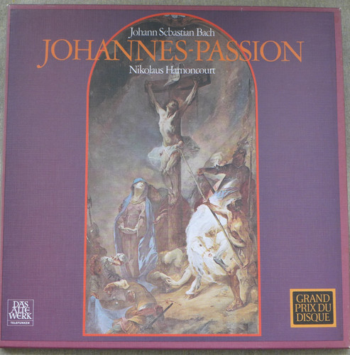 Bach johannes passion - j., johannes-passion