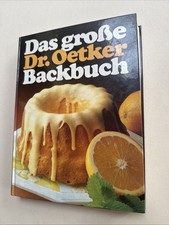 Das große Dr. Oetker Backbuch sehr guter Zustand Backen mit Dr Oetker Klassiker