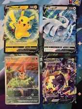 4 Jumbo XXL Pokémon Karten
